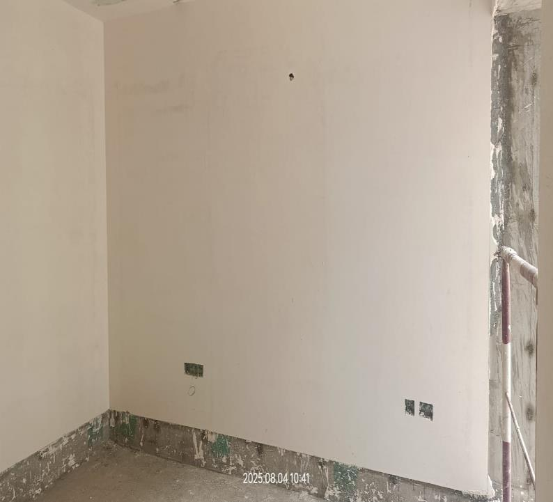 Finishing works in progress