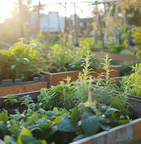 Community Gardening Area
