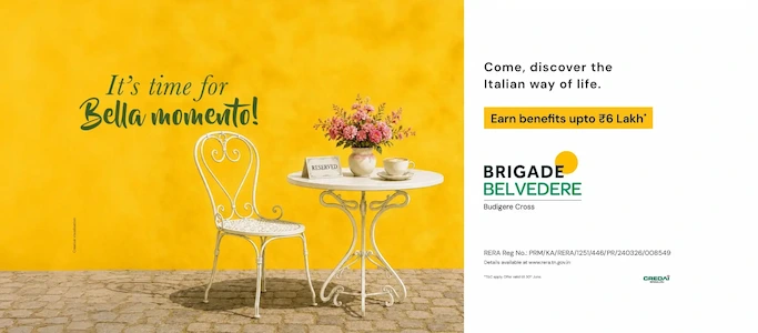 Brigade Belvedere - 1, 2, 3 & 3.5 BHK Apartments near Budigere Cross, East Bengaluru
