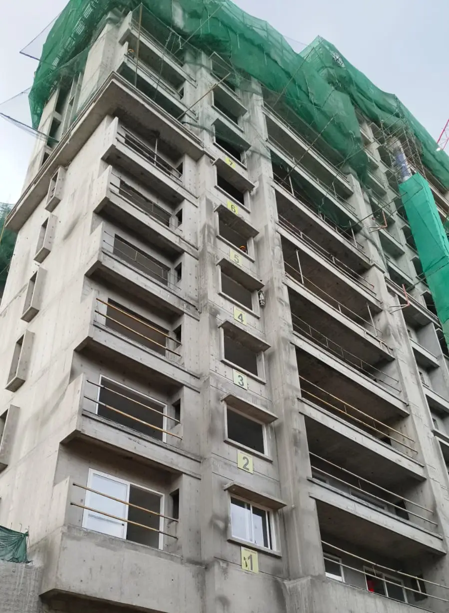 TOWER F – 15TH FLOOR SLAB IN PROGRESS