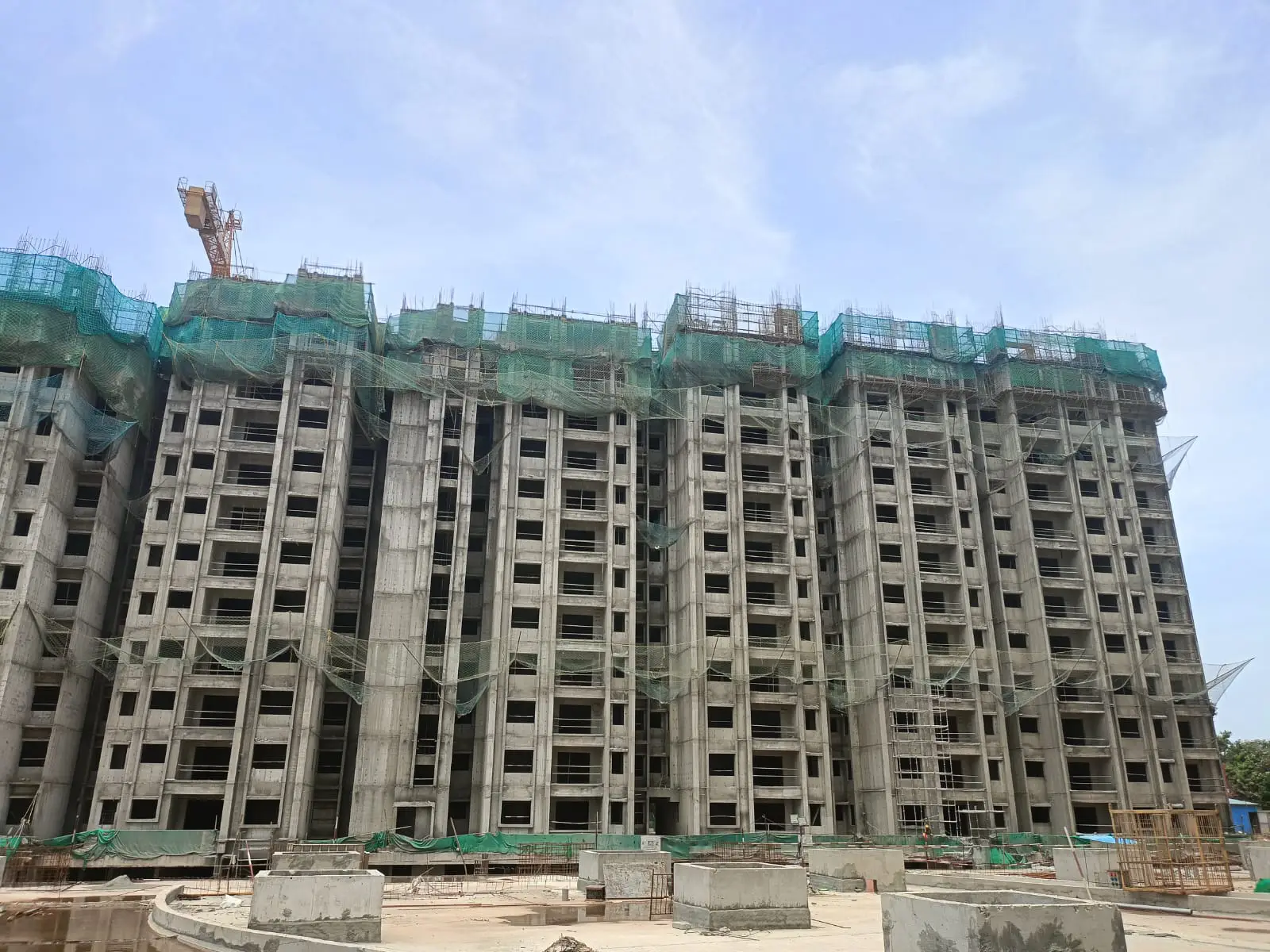 Tower C - Milestone Release -"On Casting of  12th Floor Slab" - Status as on 30th