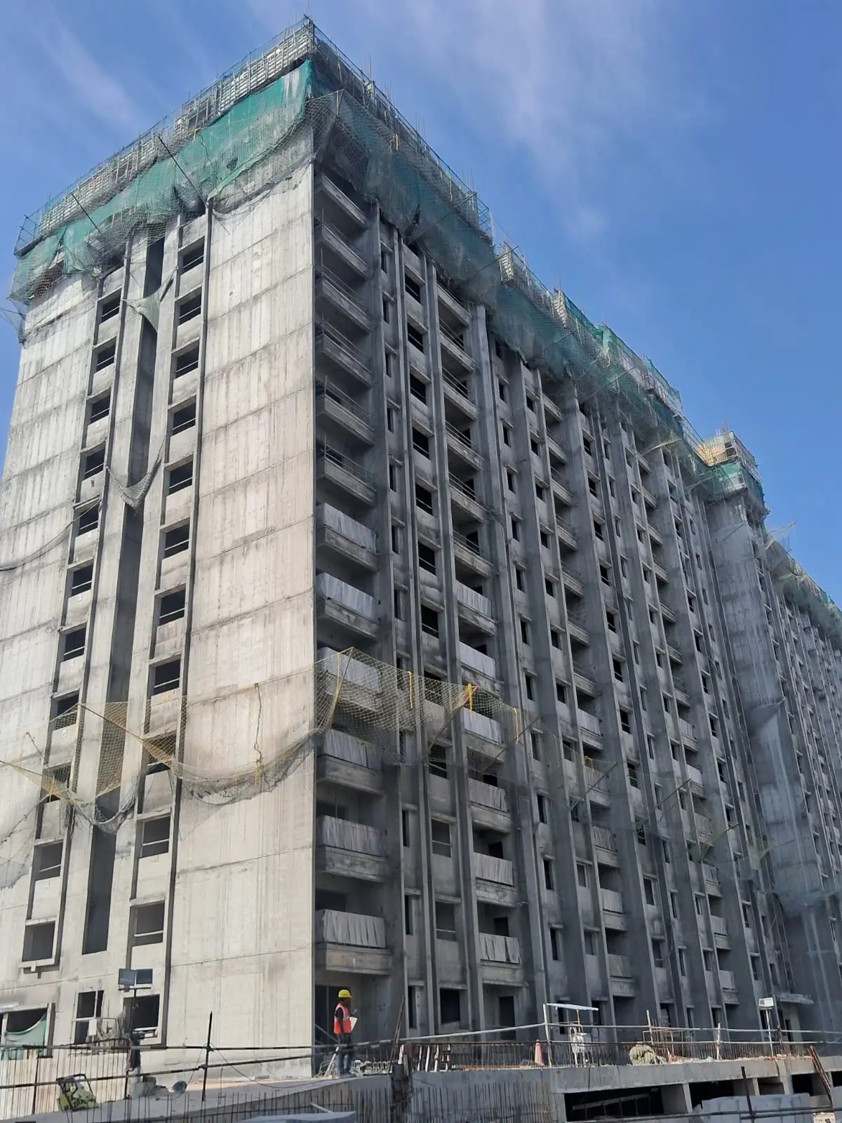 Tower B - Milestone Release -"On Casting Of Fifteenth Floor Slab" - Status as on 10th