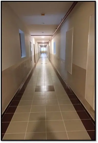 Corridor Area finishing works