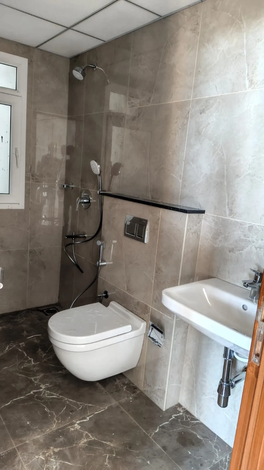 Tower E Finishing works in progress