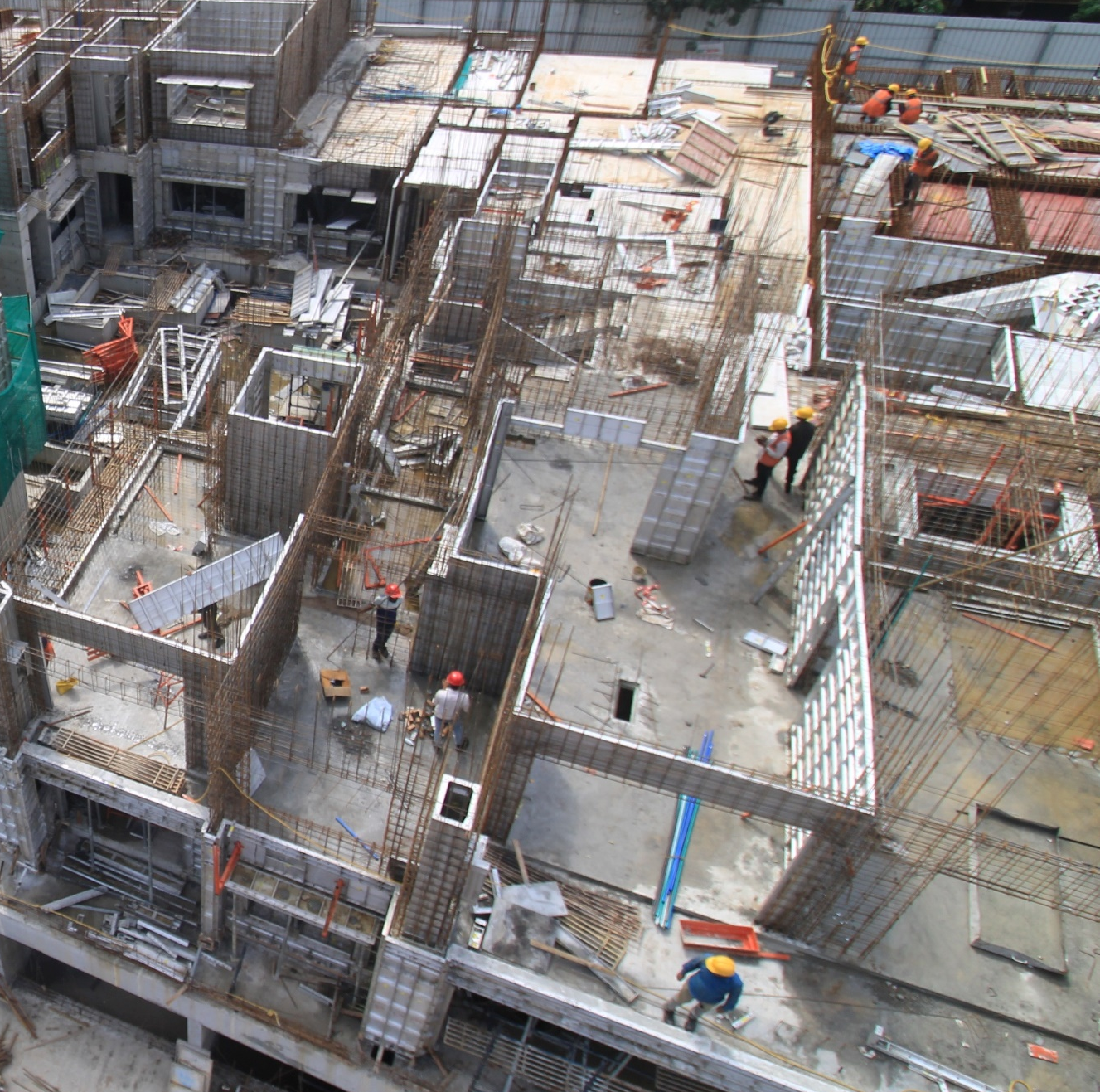Tower-E: 2nd to 3rd Floor in Progress