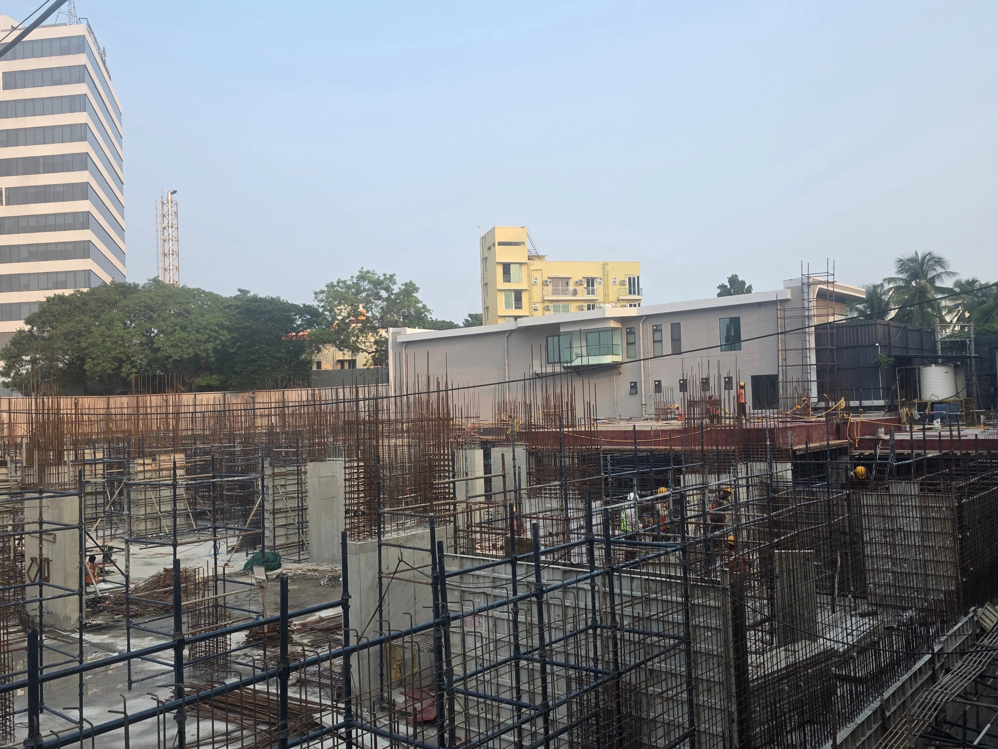 Tower 3 | Basement 1 Slab Completed , Basement 1-Ground Floor & Ground Floor Slab Shuttering work in progress