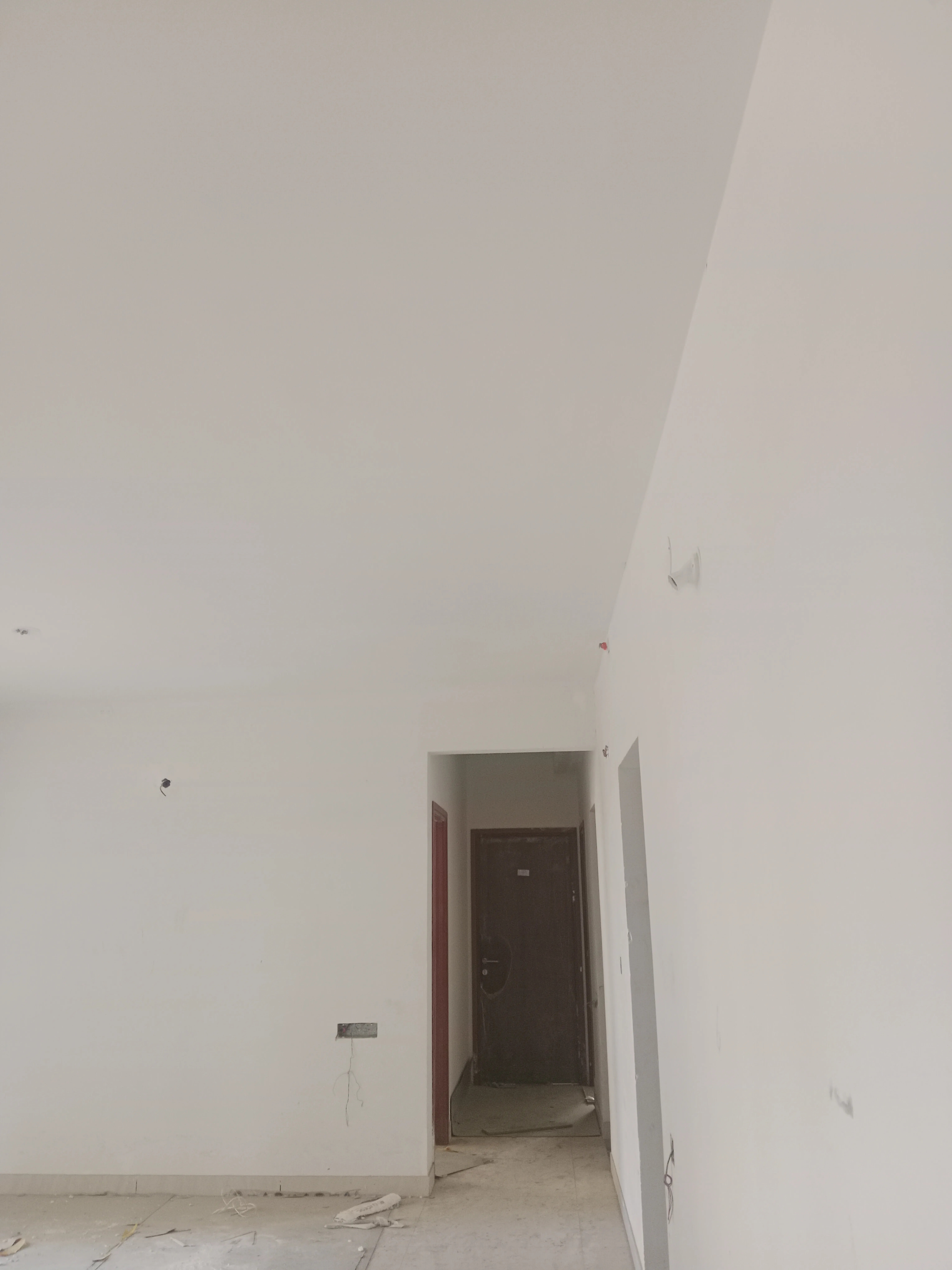 Finishing works in progress