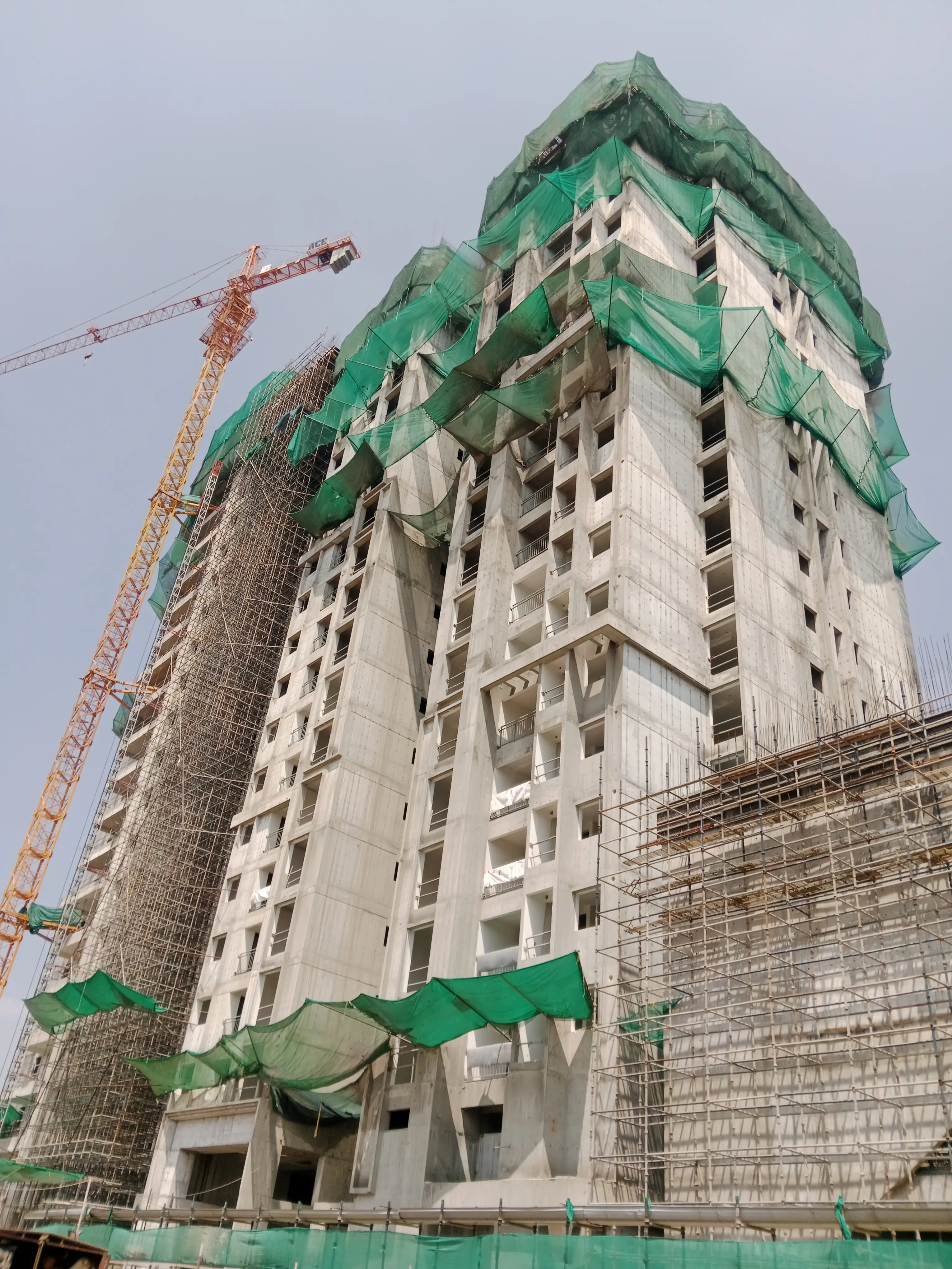 Tower A - Milestone Release -"On Casting of Twentieth Floor Slab" - Status as on 13th
