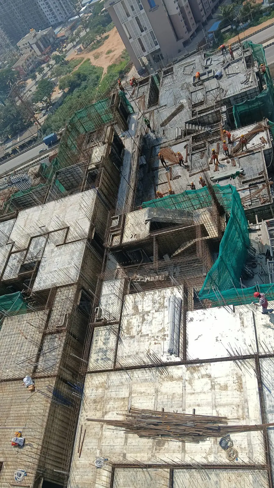 Tower A - Milestone Release -"On Casting of Twentieth Floor Slab" - Status as on 13th