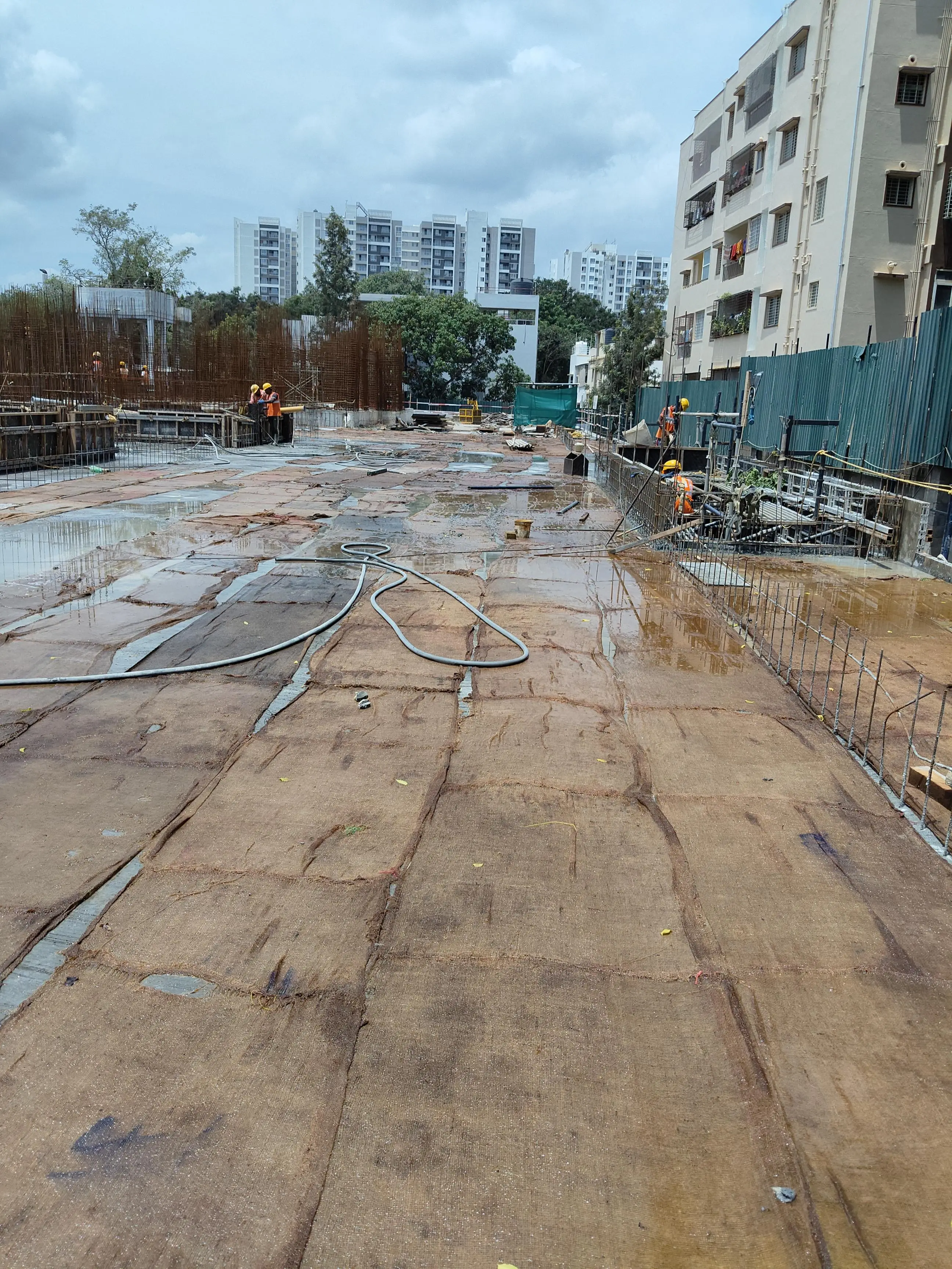 Tower C -Milestone Release - "On Casting of Ground floor slab" - Status as on 19th