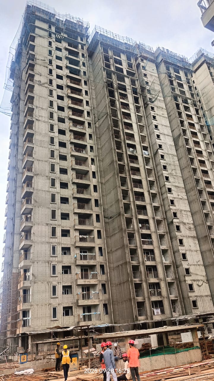 Tower B – Milestone Release –“On Casting of 23rd floor slab” – Status as on 20th
