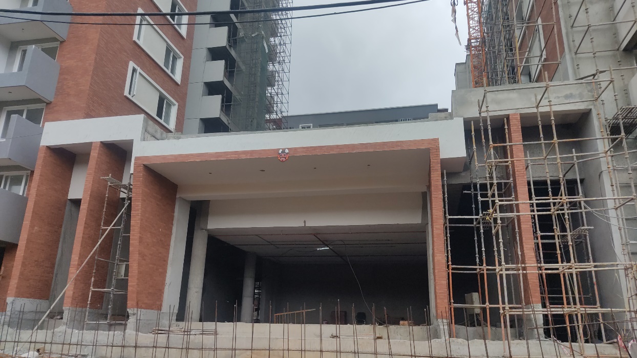 Clubhouse - External Finishing and MCM Works in Progress
