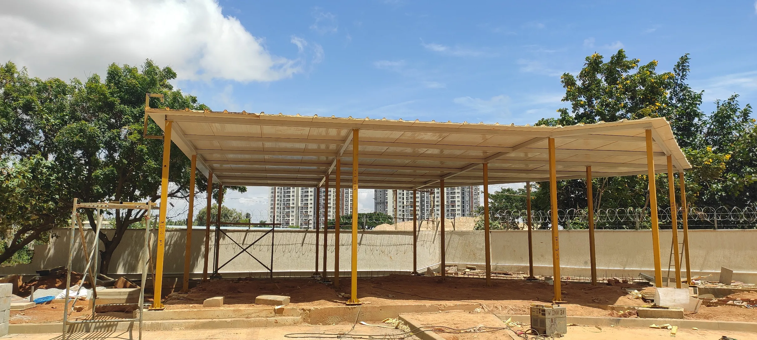 OWC(Organic Waste Convertor)work in progress.