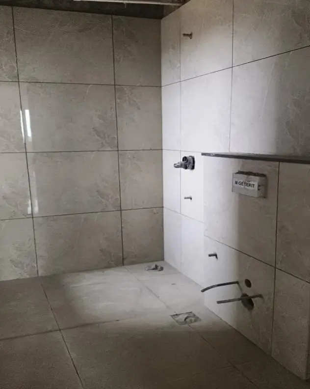 Finishing works in progress