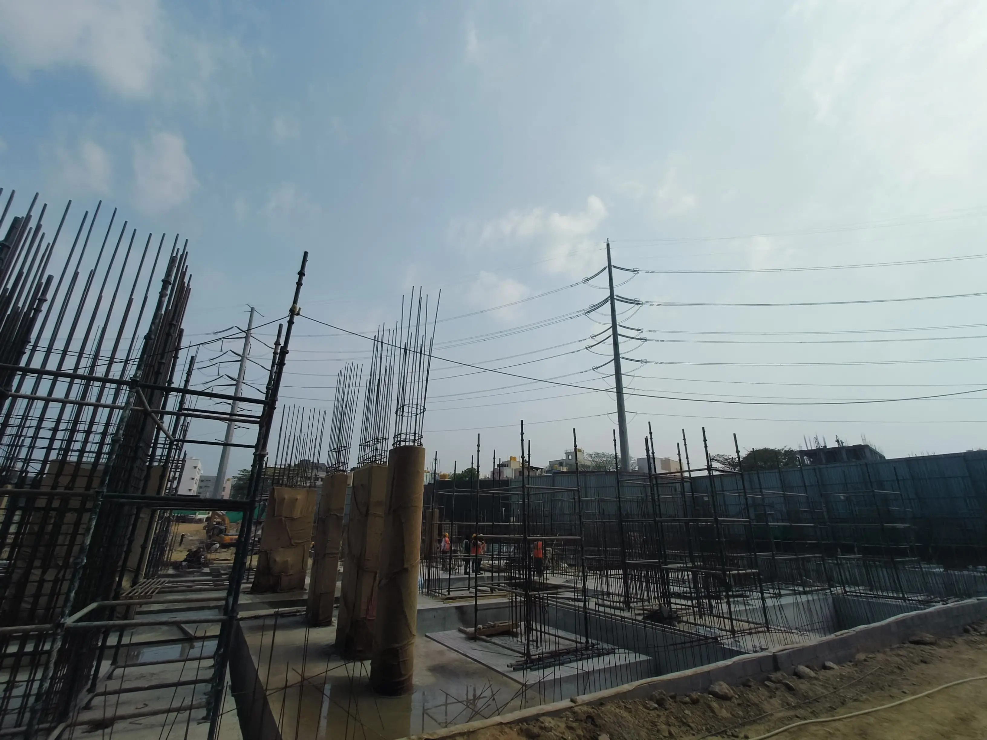 Brigade Lakecrest - Tower A - Milestone Release -"On Casting of Raft/footing" - Status as on 02nd