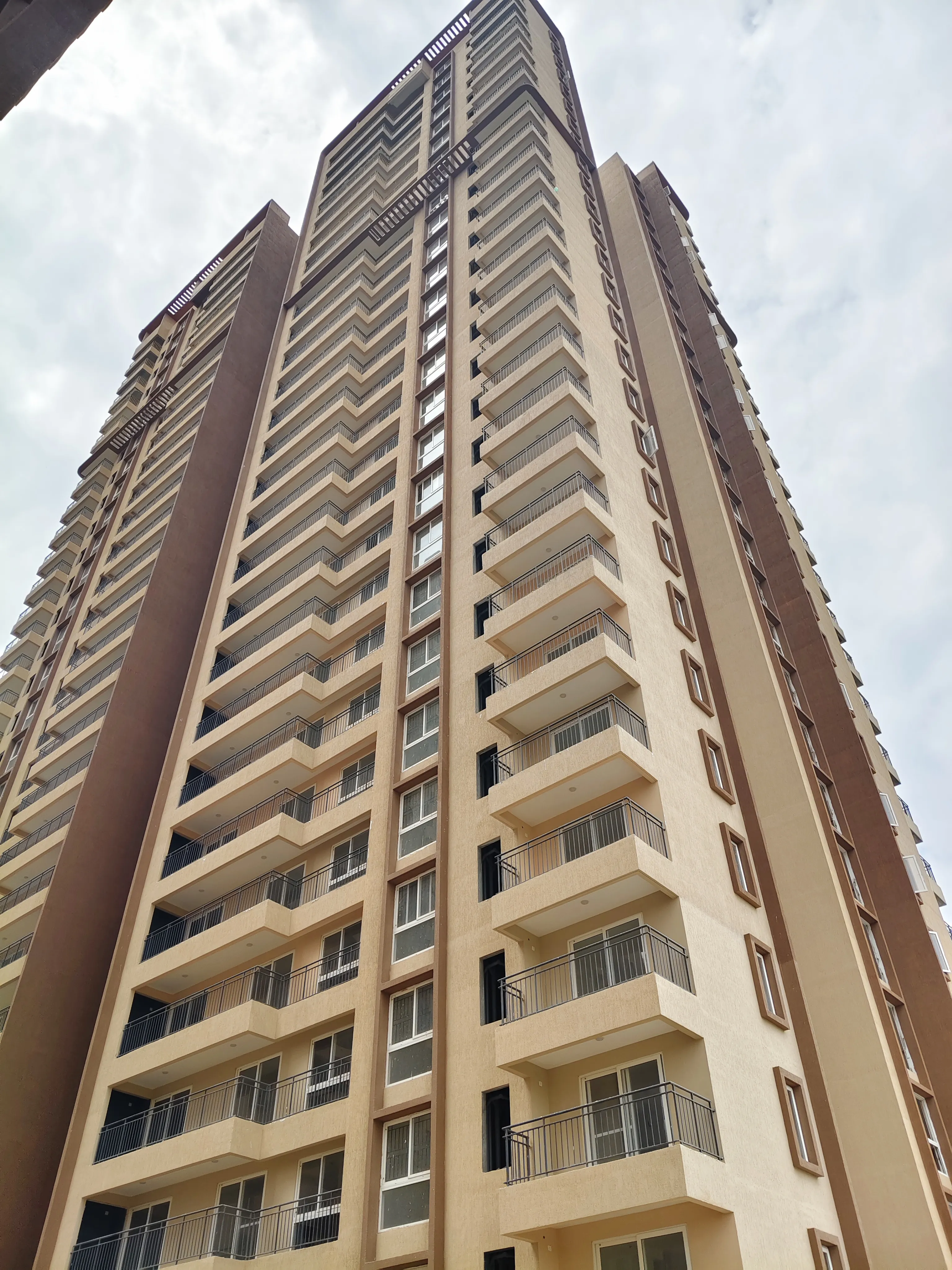 External painting works in progress