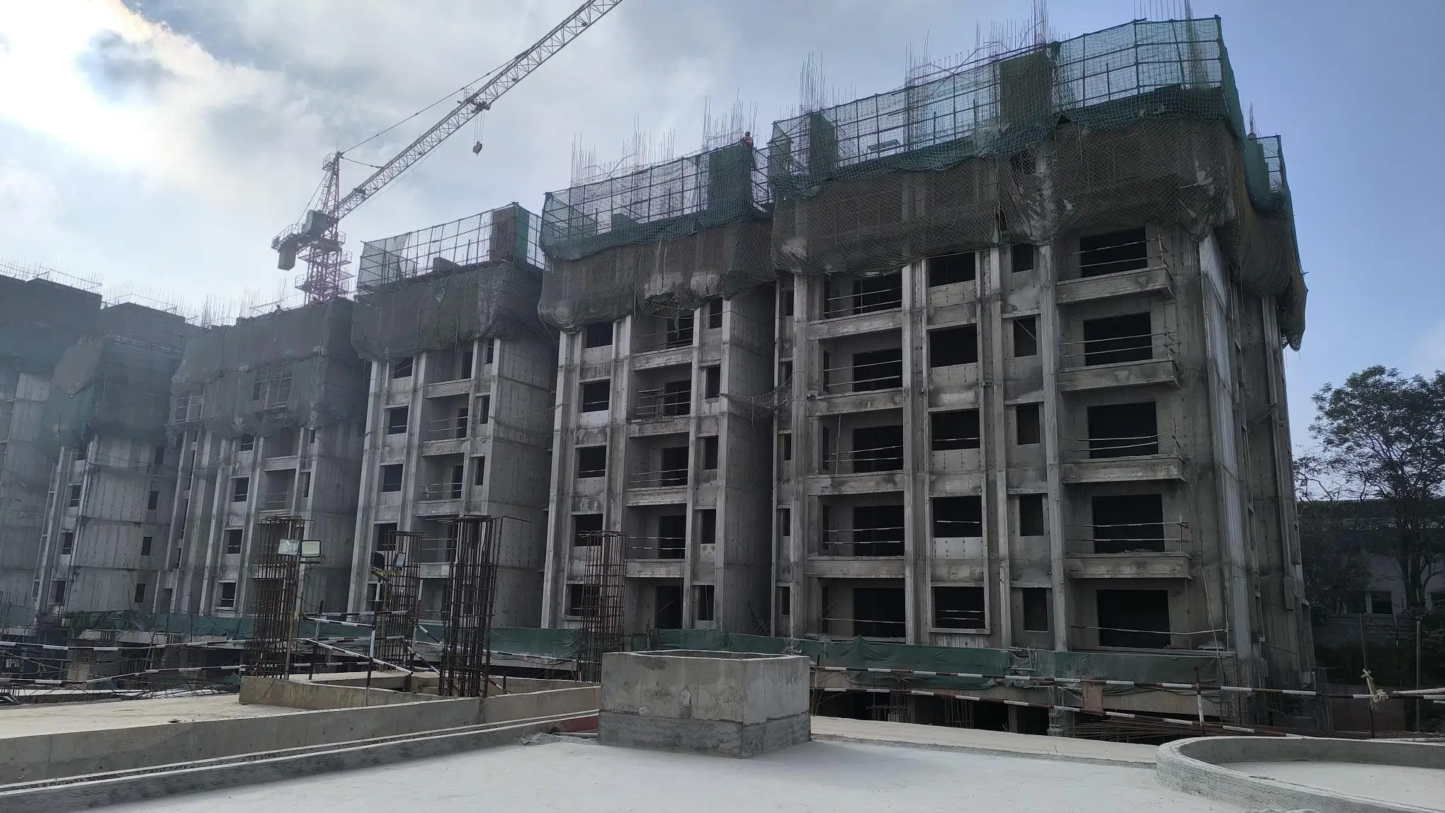 Tower C - Milestone Release -"“On Casting of 6th Floor Slab” - Status as on 31st