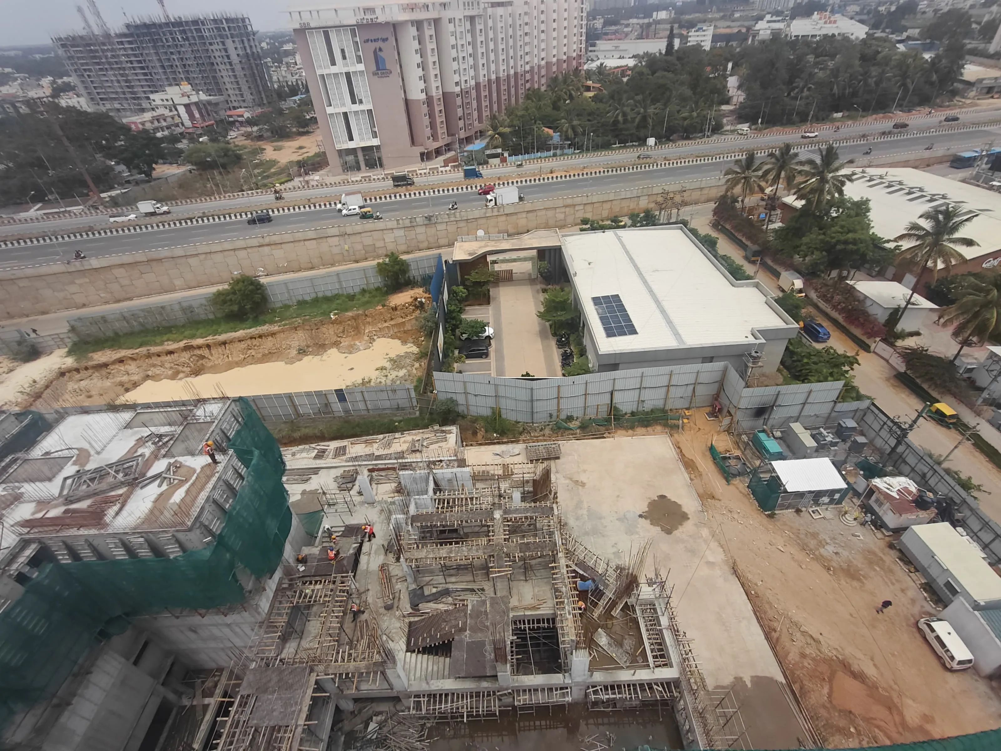 Club House - 3rd floor slab | Formwork & Reinforcement in progress