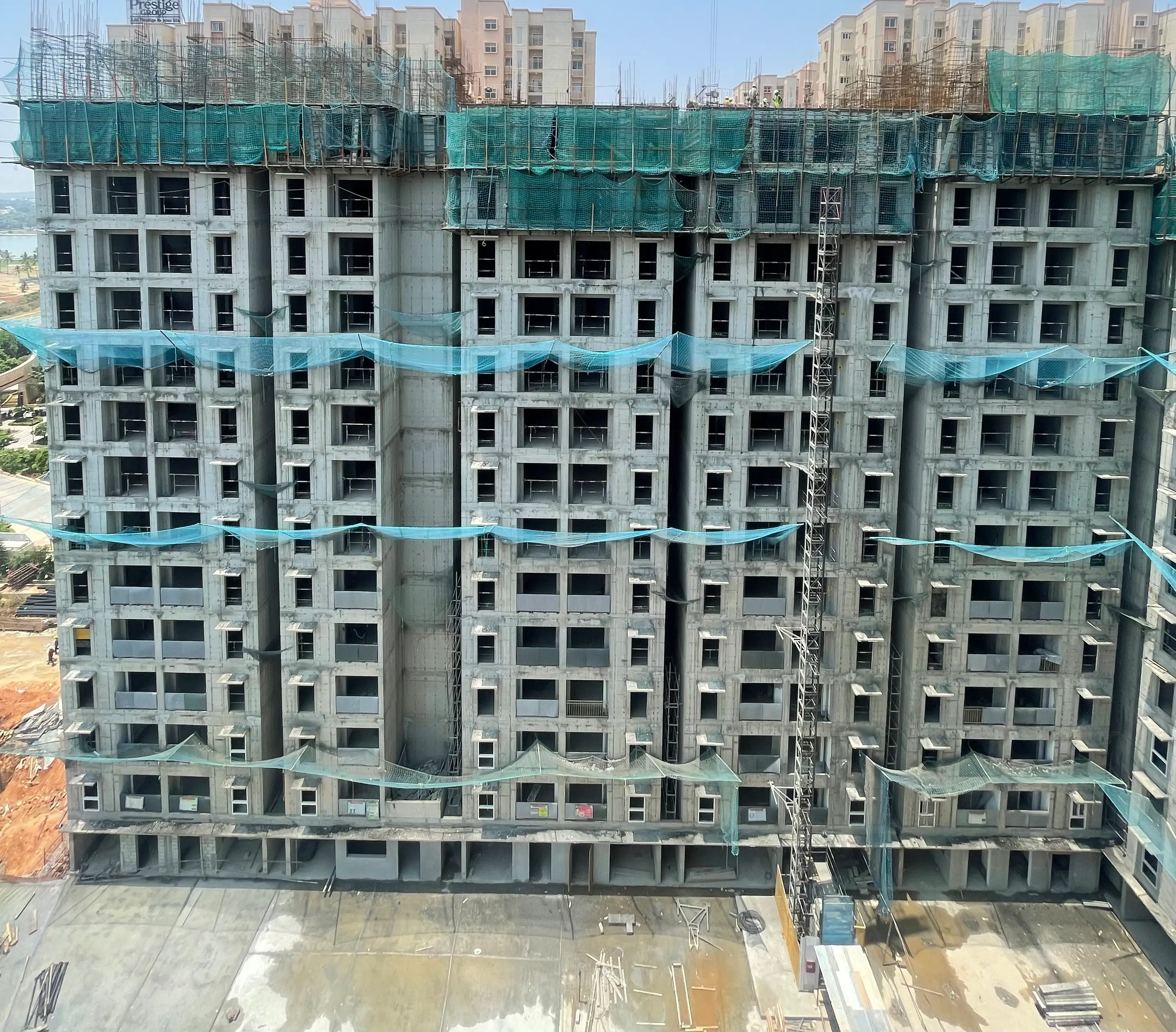 Brigade EL Dorado - Cobalt - Wing C - Milestone Release - "On casting of Fourteenth floor slab" - Status as on