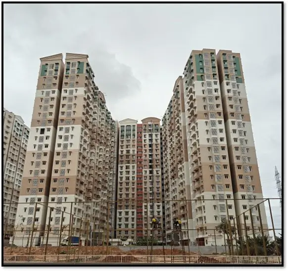 External painting Works in progress