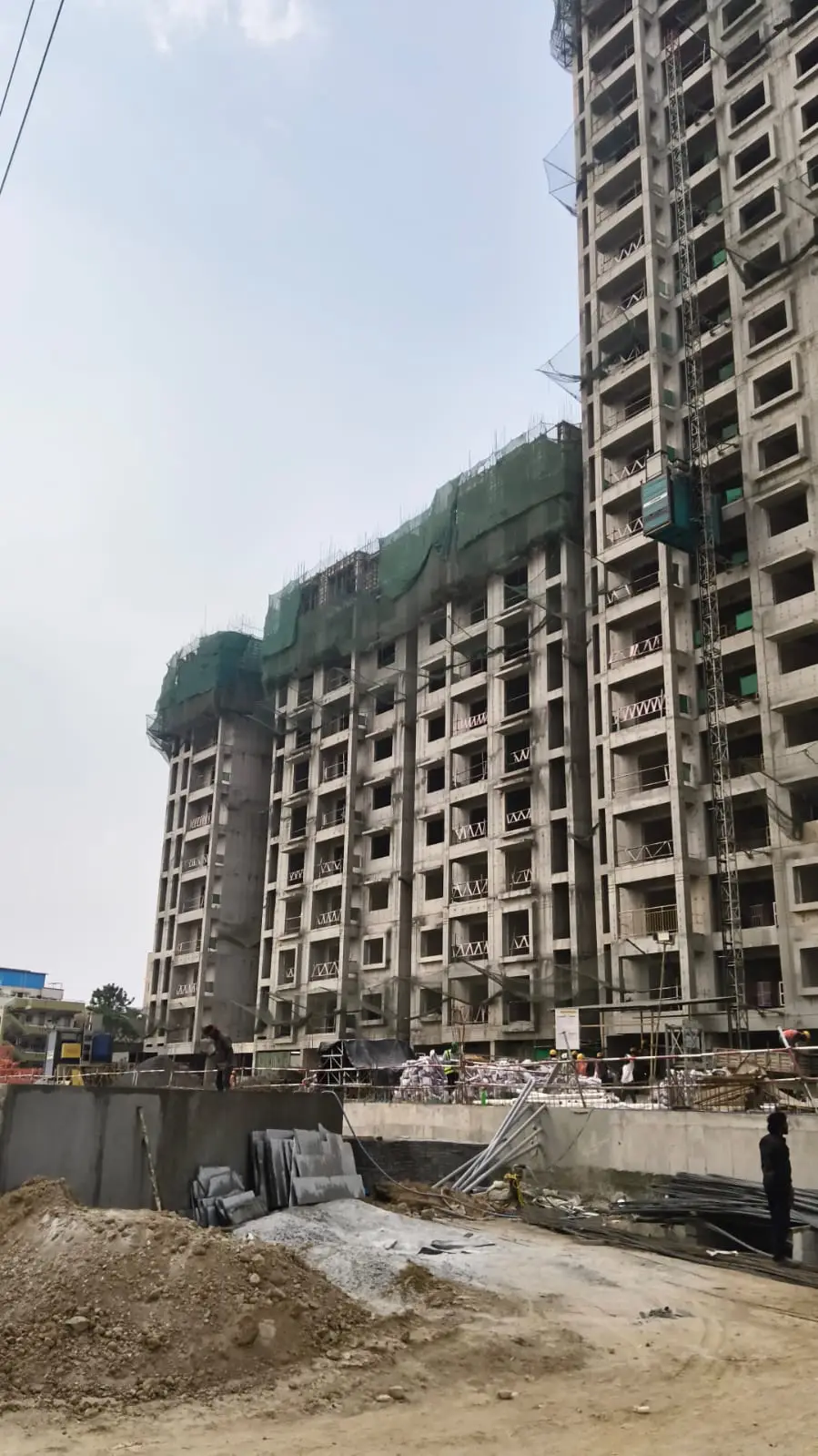 Brillio - Wing C - Milestone Release -" On Casting of Tenth floor slab" - Status as on 30th