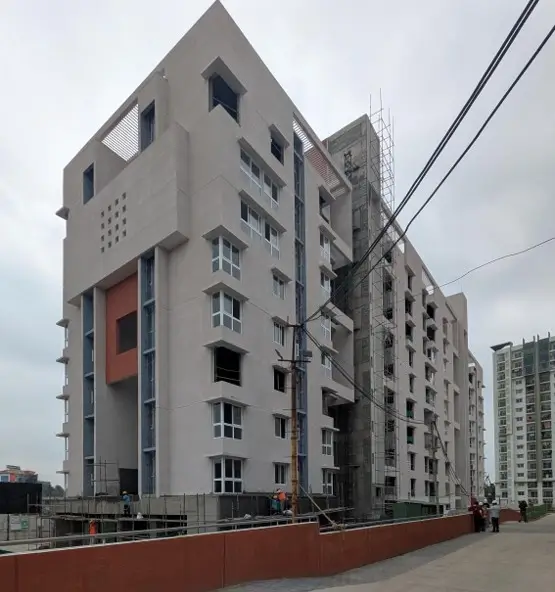 A & B Block – Southeast Side External Painting Works