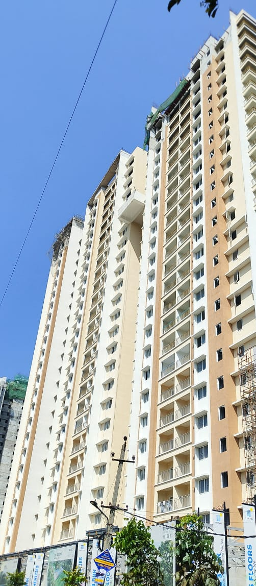 Above terrace Finishing works and External painting works are in progress