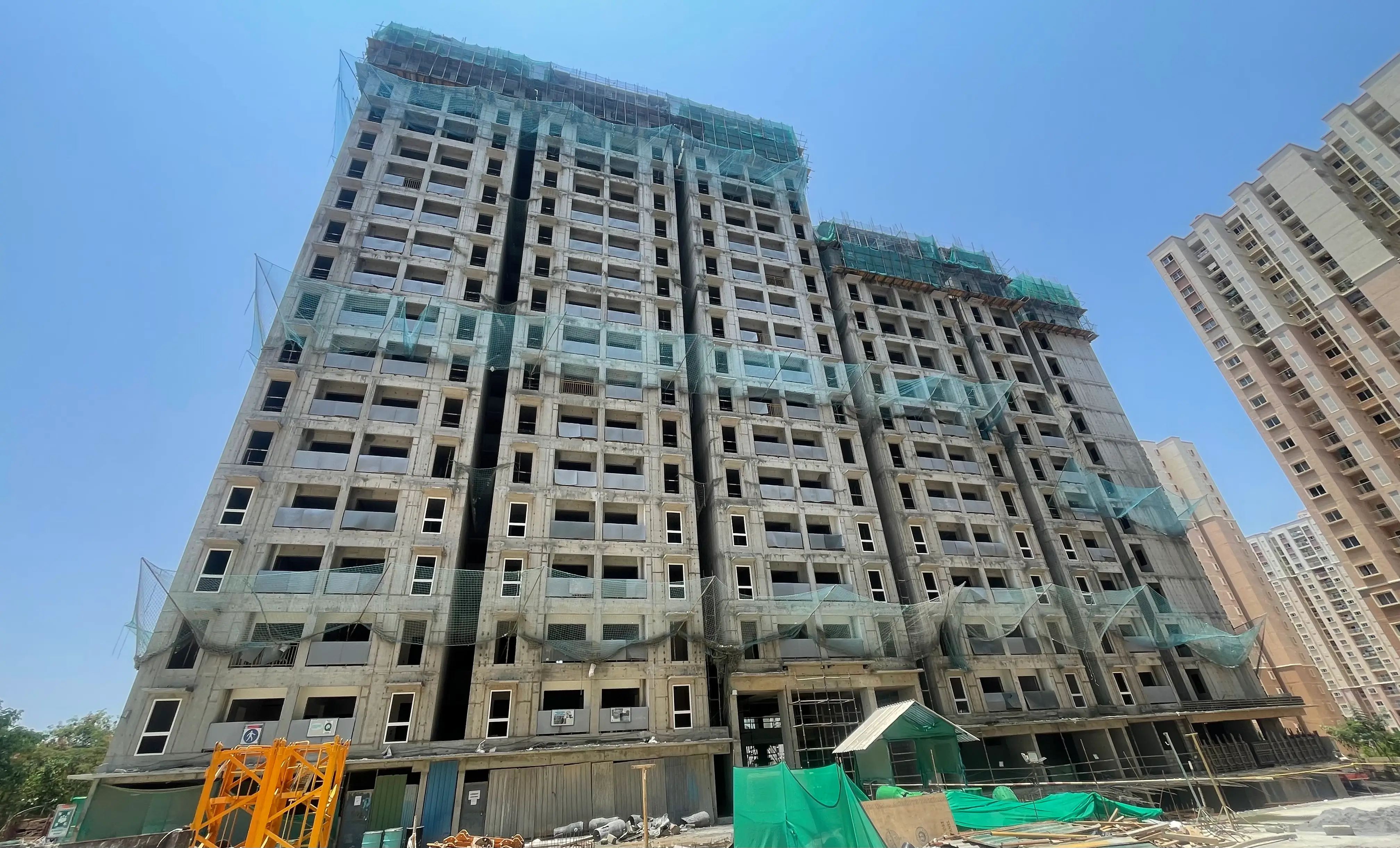 Brigade El Dorado – COBALT - Wing B - Milestone Release -"On casting of Fourteenth floor slab" Status as on 22nd