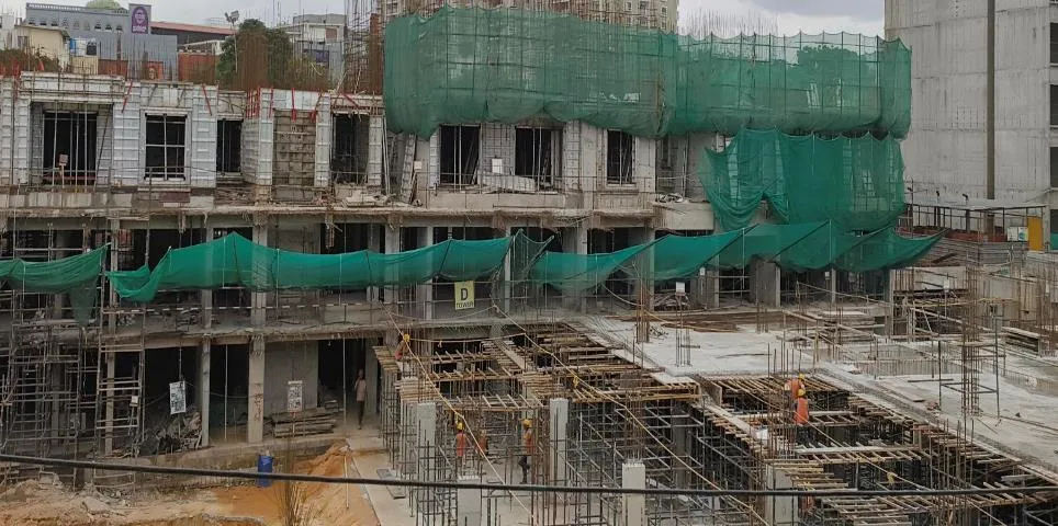 TOWER – D: Ground floor Slab completed.