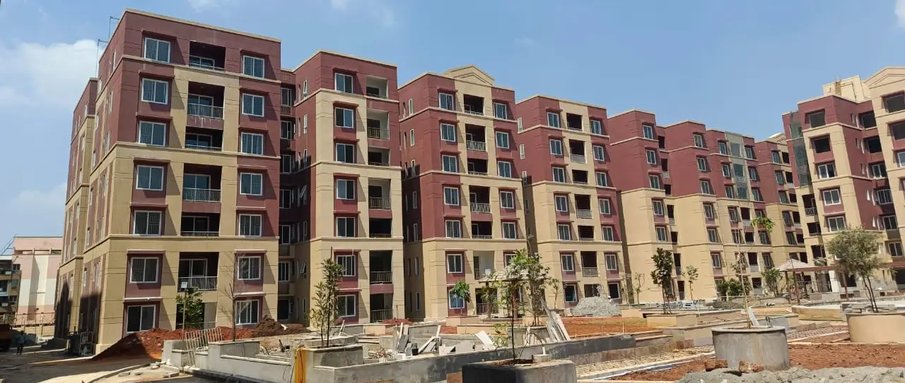 Block Q – Internal flat QA work in progress (118/140 completed)