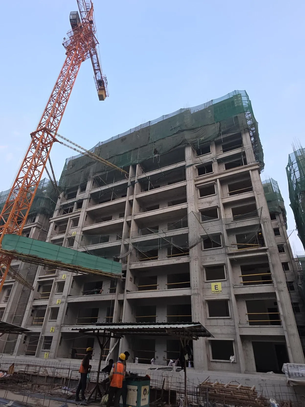 Tower E – 10th Floor in Progress”