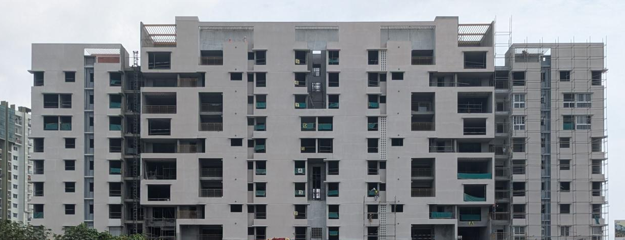 A & B Block – West Side External Painting Works