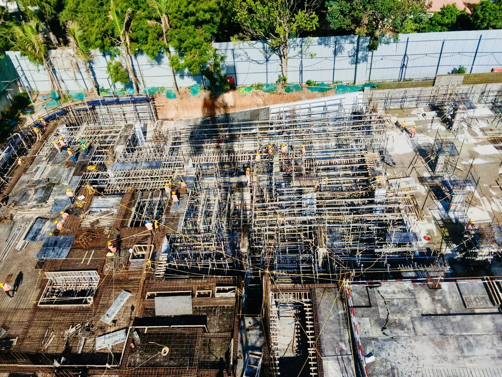 Ground floor Slab Work in Progress