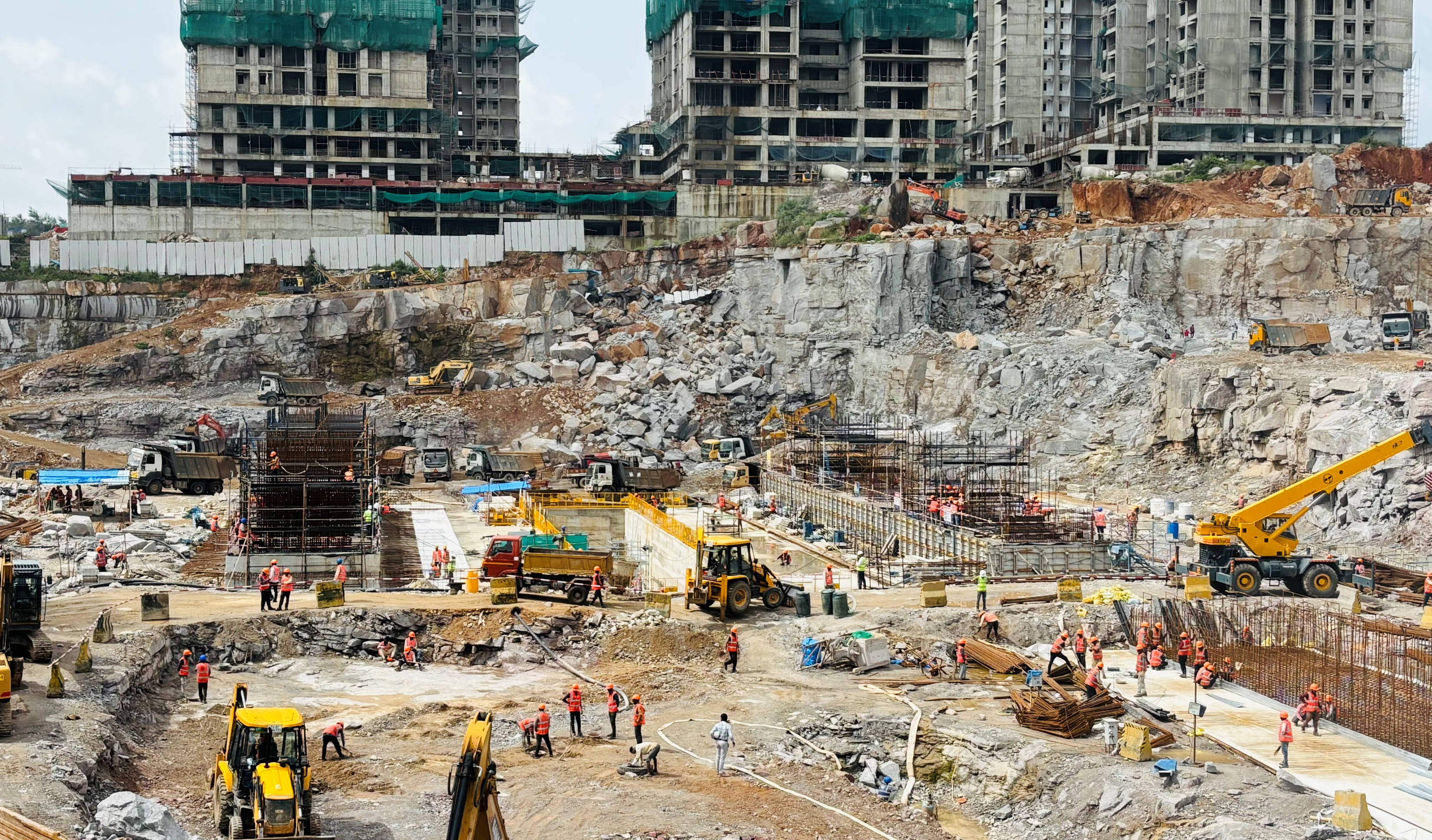 Residential Tower – A & B – Foundation works