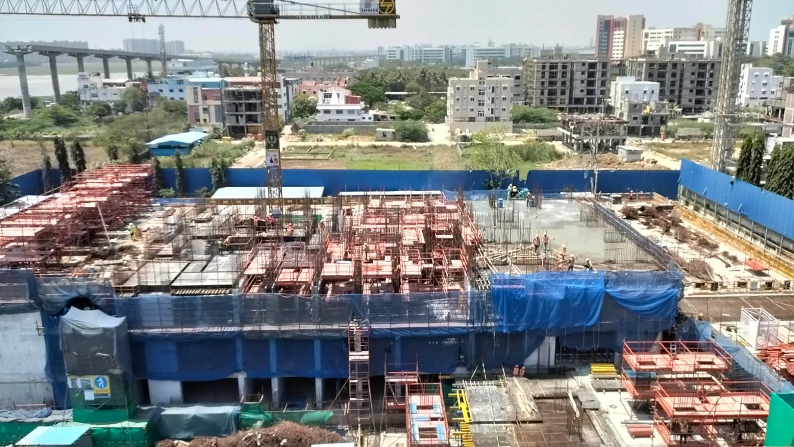 Tower-1 |  First Floor Slab Work in progress