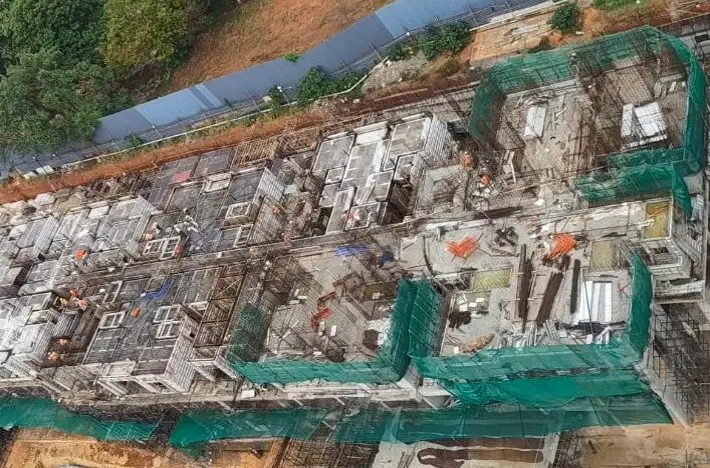 TOWER – D: Ground floor Slab completed