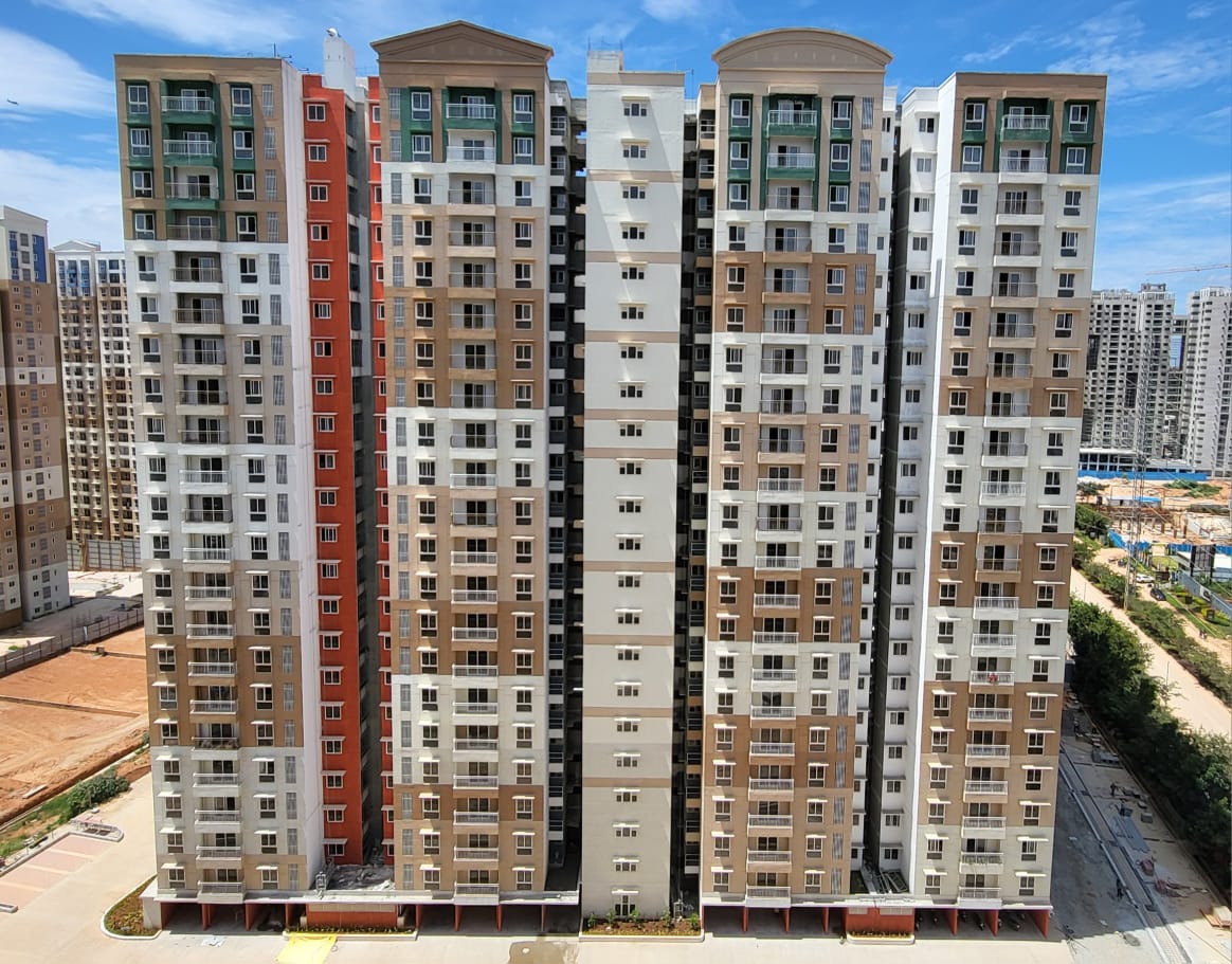 External painting work in progress