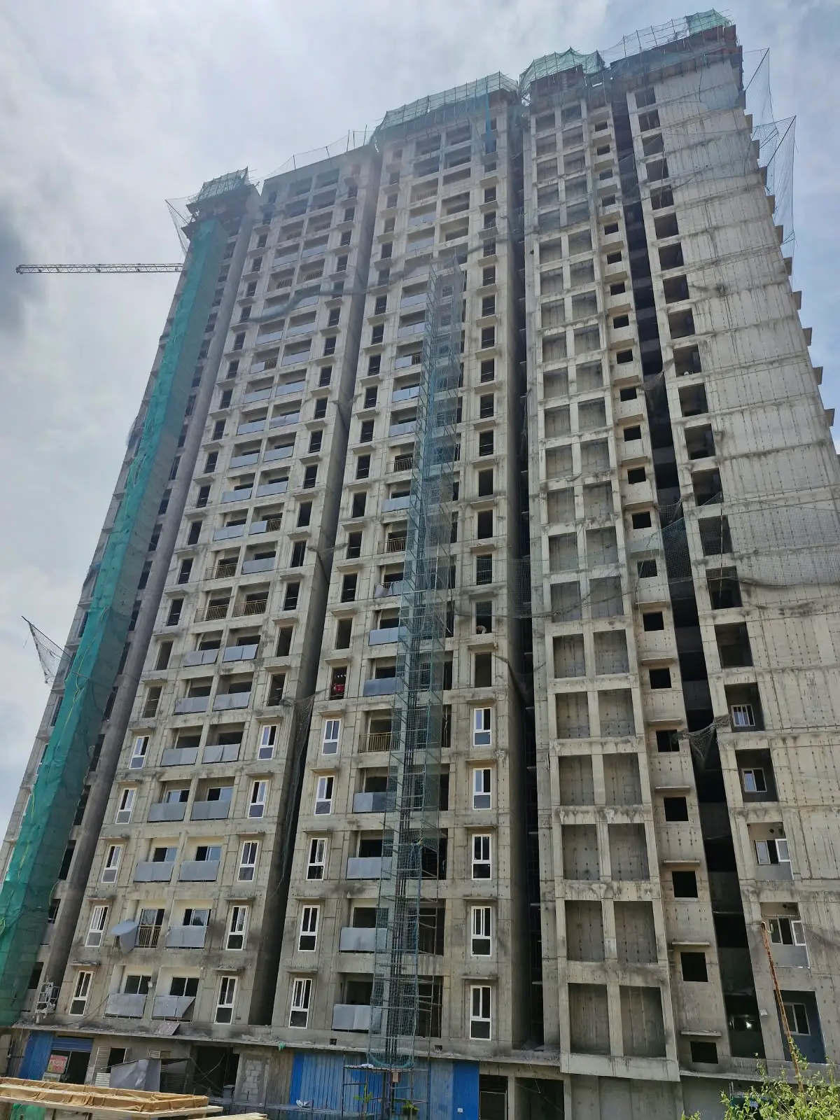 Brigade El Dorado – COBALT - Wing A - Milestone Release - " On Casting of Terrace floor slab" Status as on 21st