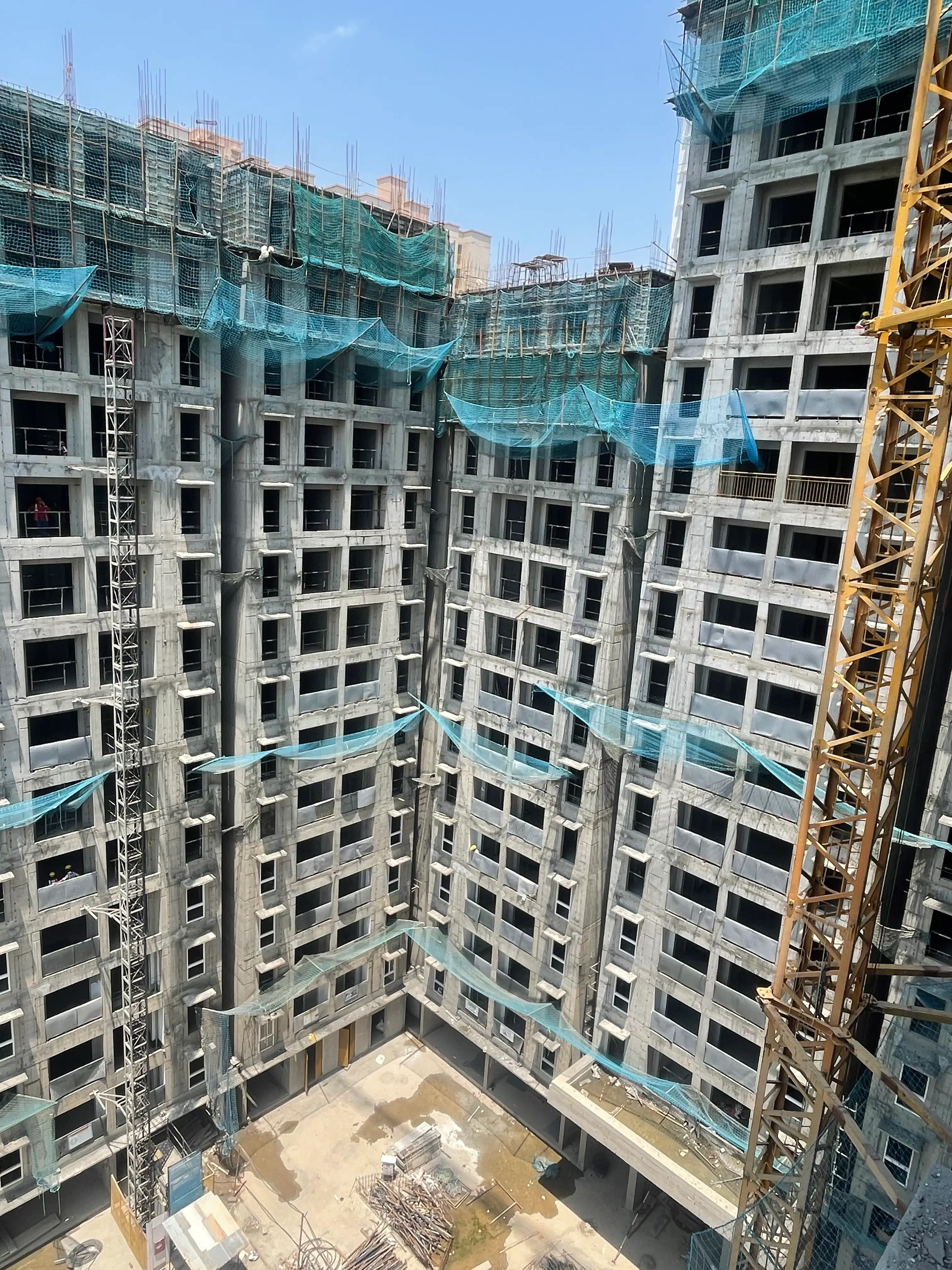 Brigade El Dorado – COBALT - Wing B - Milestone Release -"On casting of Fourteenth floor slab" Status as on 22nd
