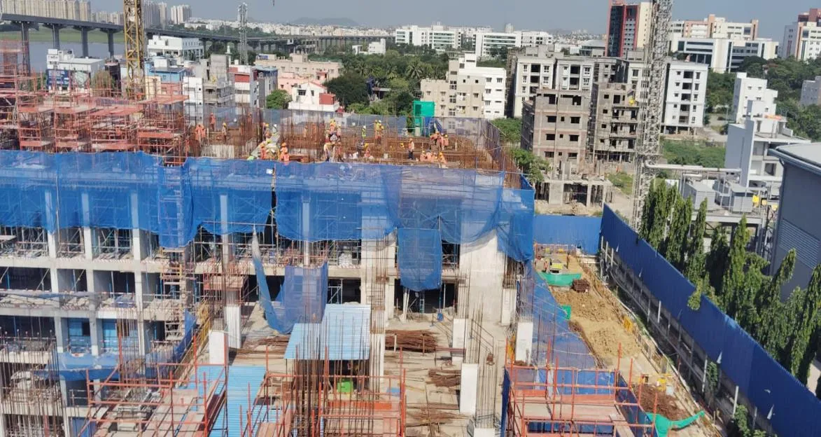 Tower-1 – 4FL Slab in Progress