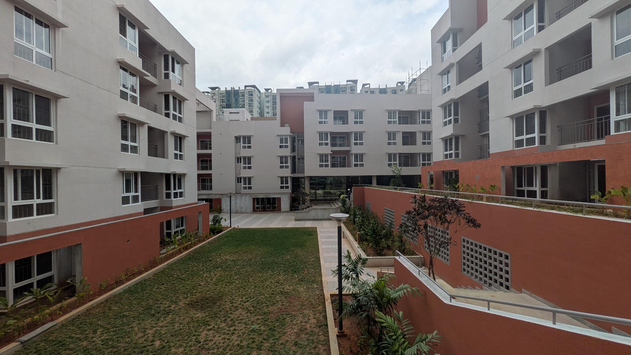 E & F Block- Elevation