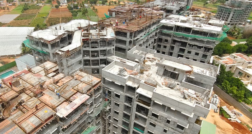 Tower K – Milestone Release –“ On Casting of Terrace Slab” – Status as on 02nd