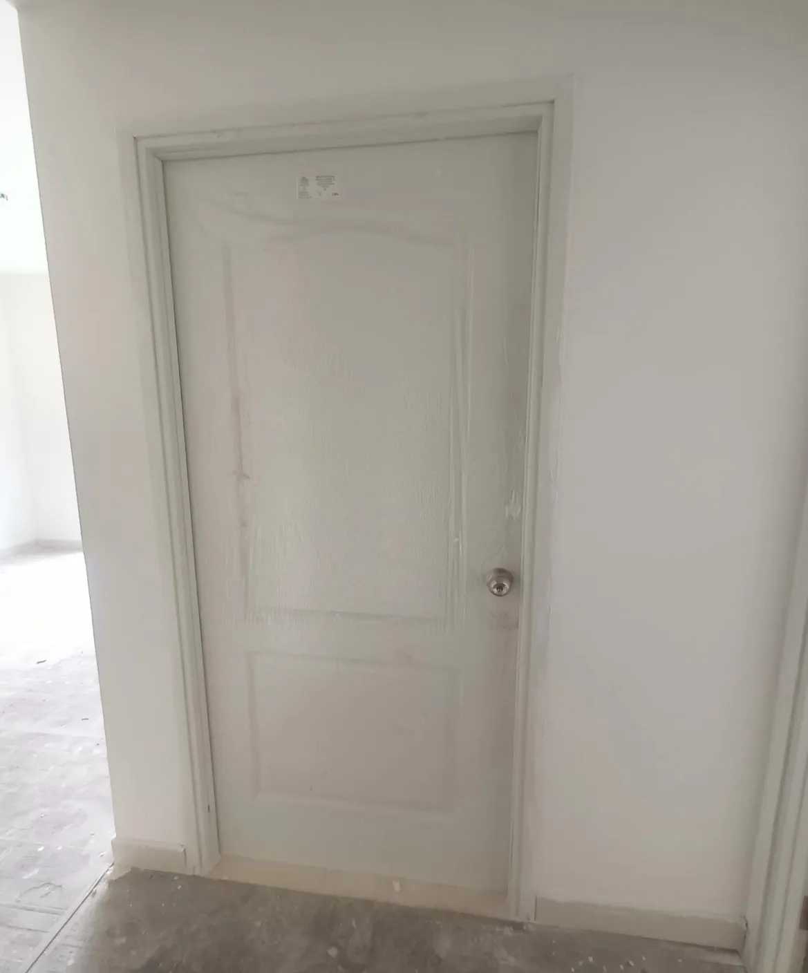 Door Fixing work in progress