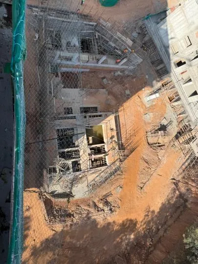 STP-2 - Platform - slab completed. Pump room & Retaining wall for Top slab work in progress.