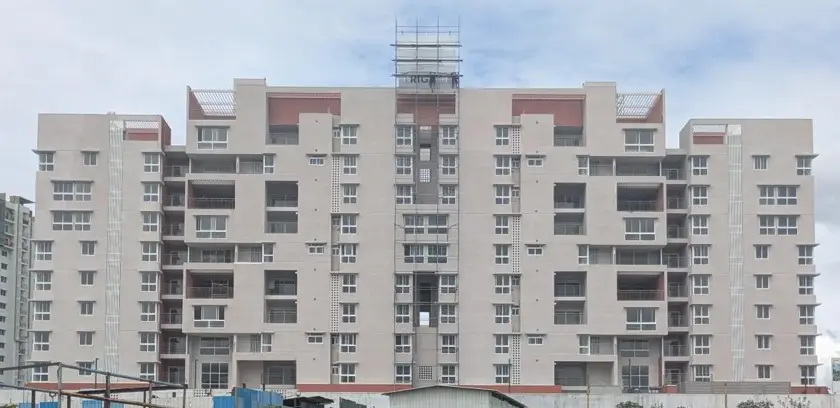 A & B BLOCK – WEST ELEVATION
