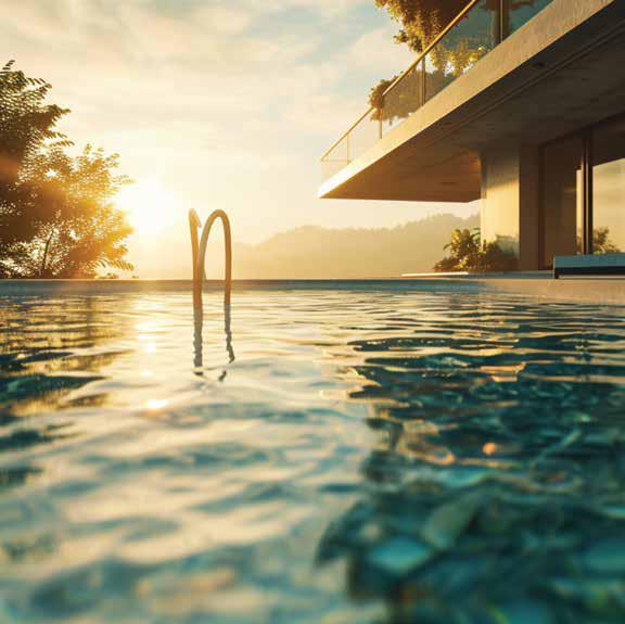Temperature-Controlled Swimming Pool