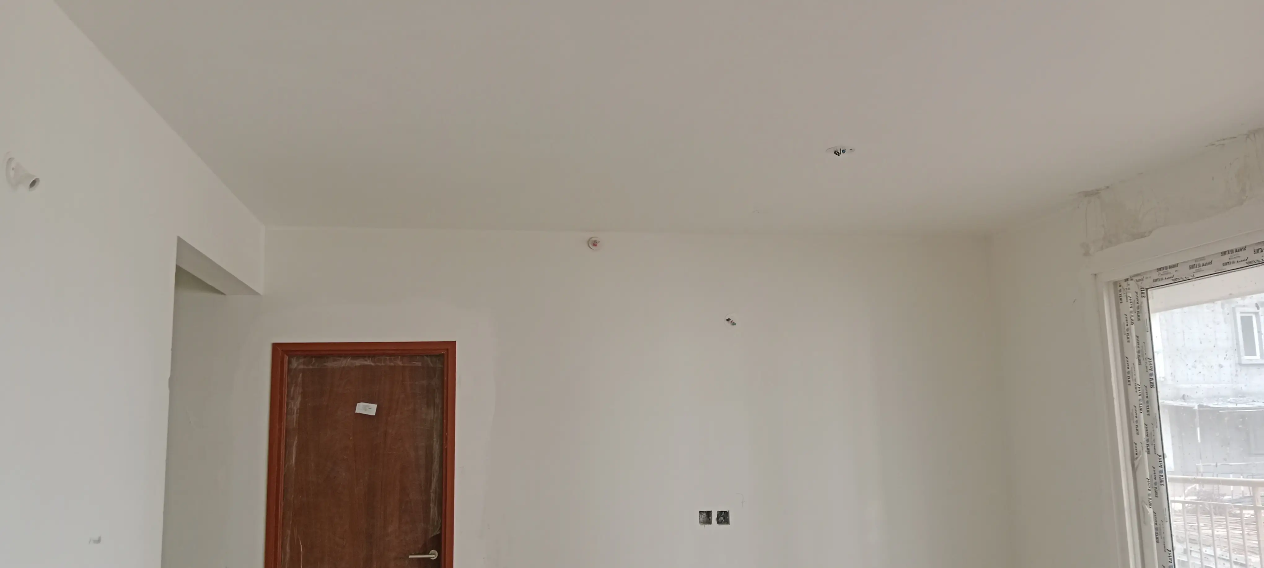 Finishing works in progress