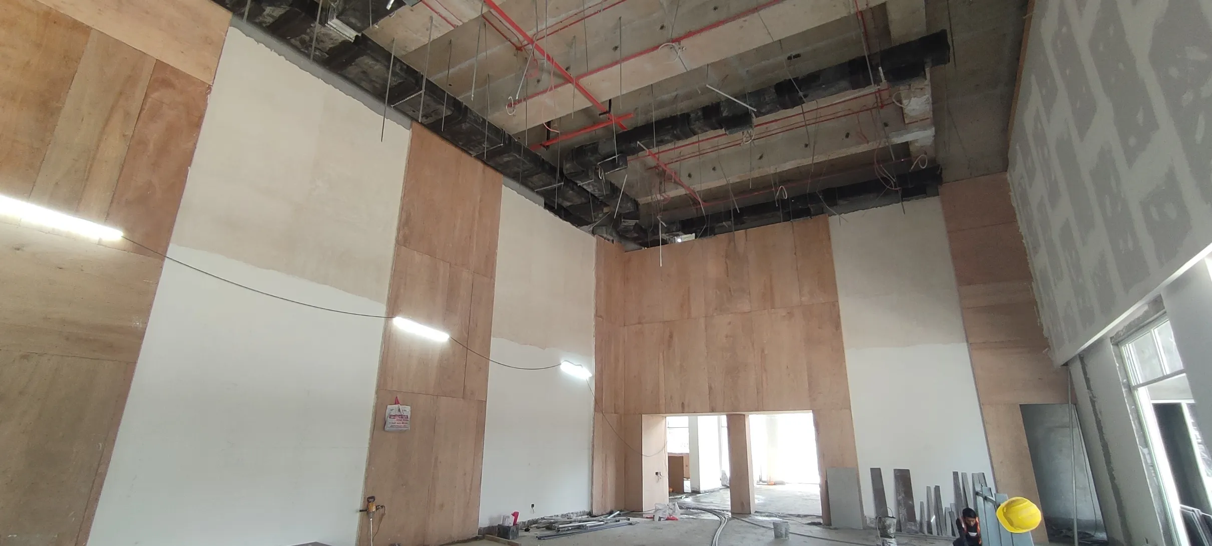 Club House –Interior  activities are in progress.