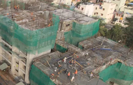 Tower F – 5th Floor in Progress