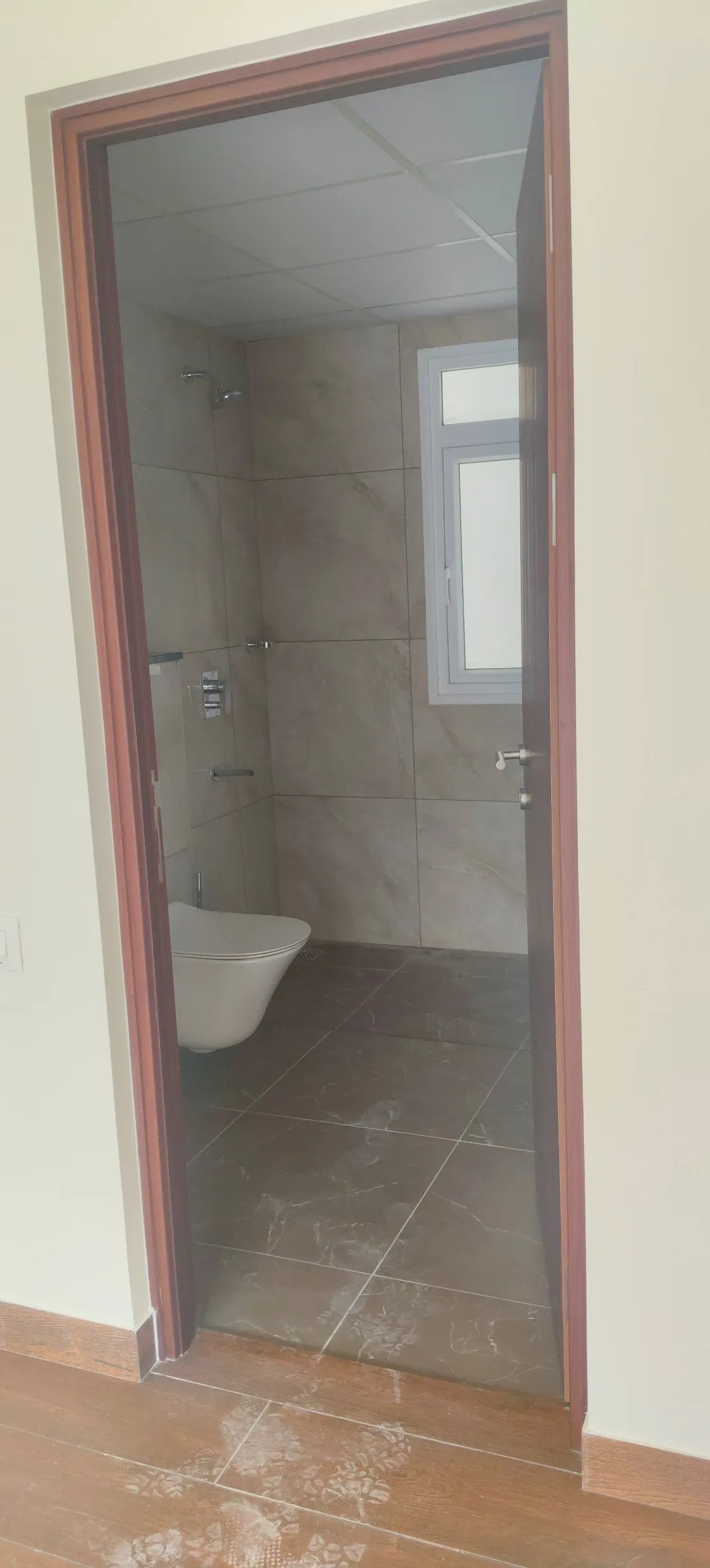 Tower 1 & 2 CP Fittings work in progress Final coat paint WIP